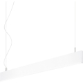 Ideal Lux - LED-pendel med wireophæng LINUS LED/32W/230V 3000K CRI 90 120 cm hvid