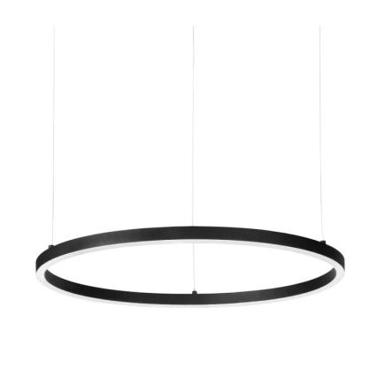 Ideal Lux - LED-pendel på wire ORACLE SLIM LED/29W/230V 3000K CRI 90 Ø 50 cm sort
