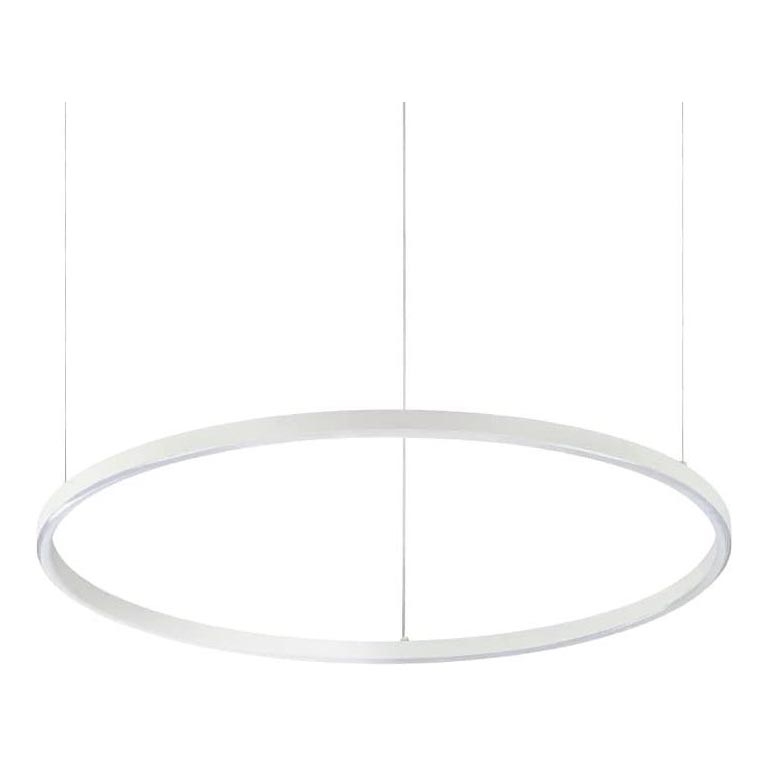 Ideal Lux - LED-pendel med wireophæng ORACLE SLIM LED/37W/230V 4000K CRI 90 Ø 70 cm hvid