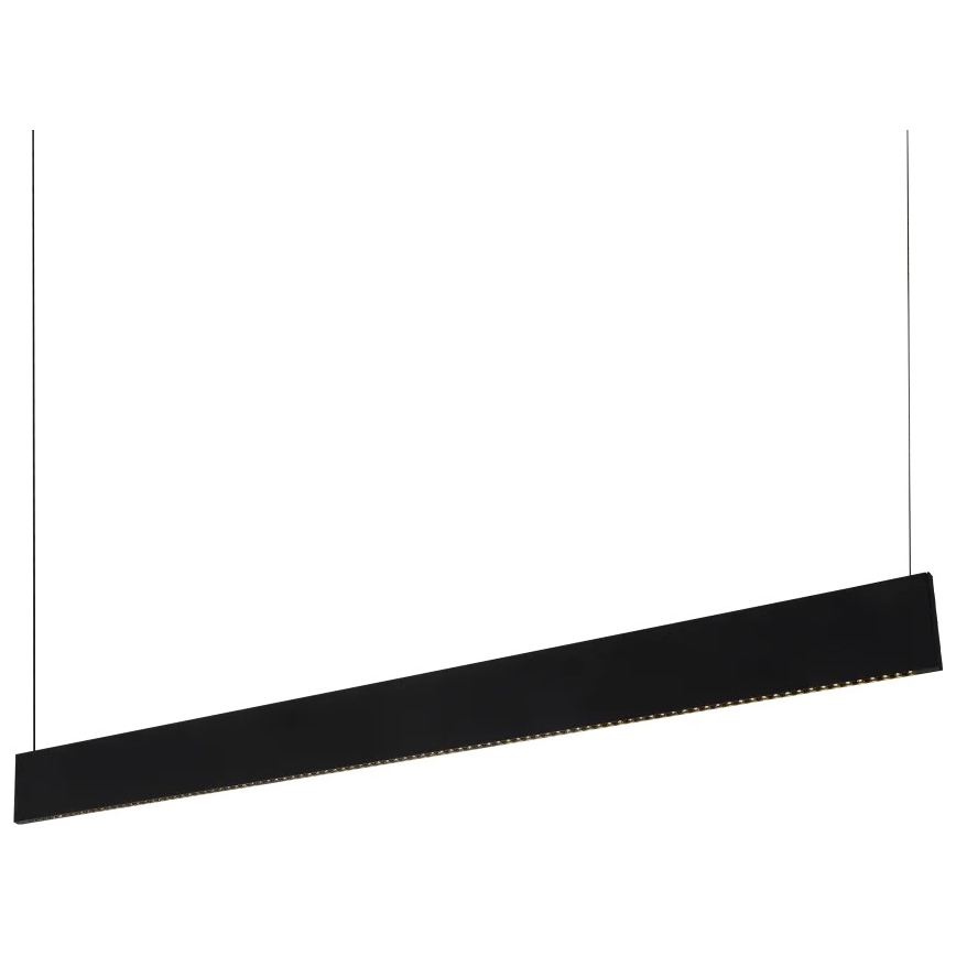 Ideal Lux - LED-pendel med wireophæng STEEL LED/24W/230V 3000K CRI 90 120 cm sort