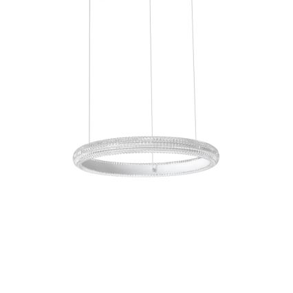 Ideal Lux - LED pendel MIRACLE LED/25W/230V diameter 40 cm CRI 90 mat krom