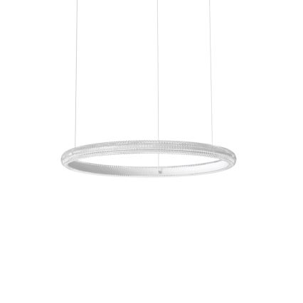 Ideal Lux - LED pendel MIRACLE LED/37W/230V diameter 60 cm CRI 90 mat krom