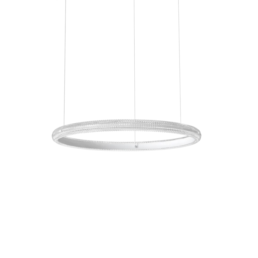 Ideal Lux - LED pendel MIRACLE LED/37W/230V diameter 60 cm CRI 90 mat krom