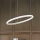 Ideal Lux - LED pendel MIRACLE LED/45W/230V diameter 80 cm CRI 90 mat krom