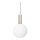 Ideal Lux - LED-pendel ODEON med ophængskabel LED/8W/230V CRI 90 Ø 20 cm beige/hvid