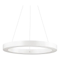 Ideal Lux - LED pendel ORACLE LED/28W/230V 3000K diameter 50 cm CRI 90 hvid