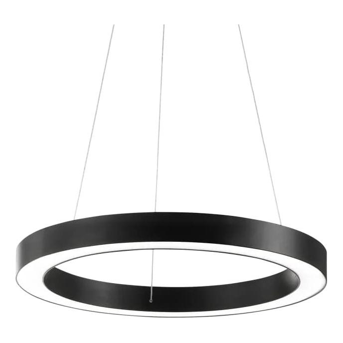 Ideal Lux - LED pendel ORACLE LED/28W/230V 3000K diameter 50 cm CRI 90 sort