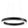 Ideal Lux - LED pendel ORACLE LED/28W/230V 3000K diameter 50 cm CRI 90 sort