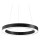 Ideal Lux - LED pendel ORACLE LED/33W/230V 3000K diameter 60 cm CRI 90 sort