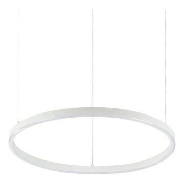 Ideal Lux - LED pendel ORACLE SLIM LED/32W/230V 3000K diameter 50 cm hvid