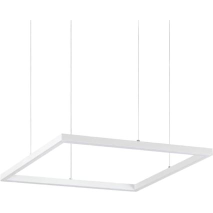 Ideal Lux - LED pendel ORACLE SLIM LED/33W/230V 3000K 50x50 cm hvid