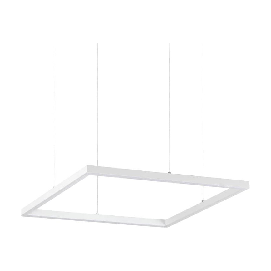 Ideal Lux - LED pendel ORACLE SLIM LED/33W/230V 3000K 50x50 cm hvid