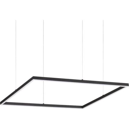 Ideal Lux - LED pendel ORACLE SLIM LED/41W/230V 3000K 70x70 cm sort