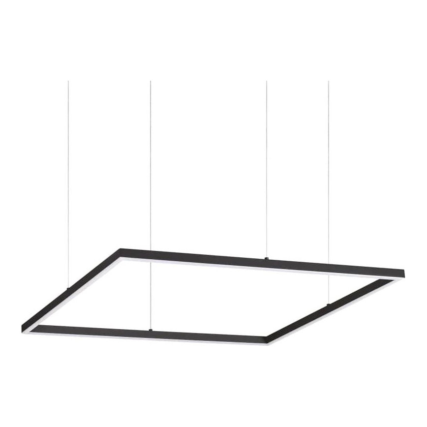 Ideal Lux - LED pendel ORACLE SLIM LED/41W/230V 3000K 70x70 cm sort