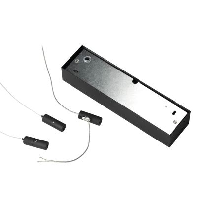 Ideal Lux - LED pendel ORACLE SLIM LED/41W/230V 3000K 70x70 cm sort