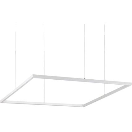 Ideal Lux - LED pendel ORACLE SLIM LED/53W/230V 3000K 90x90 cm hvid
