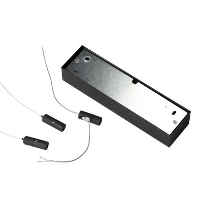 Ideal Lux - LED pendel ORACLE SLIM LED/55W/230V 4000K diameter 90 cm sort