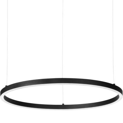 Ideal Lux - LED-pendel på wire ORACLE SLIM LED/53W/230V 4000K CRI 90 Ø 90 cm sort