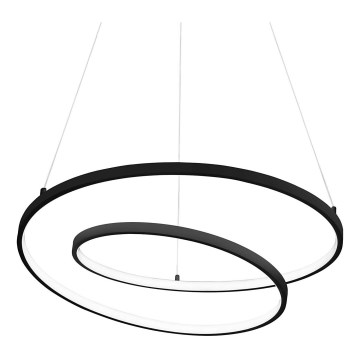 Ideal Lux - LED pendel OZ LED/47W/230V diameter 60 cm CRI 90 sort