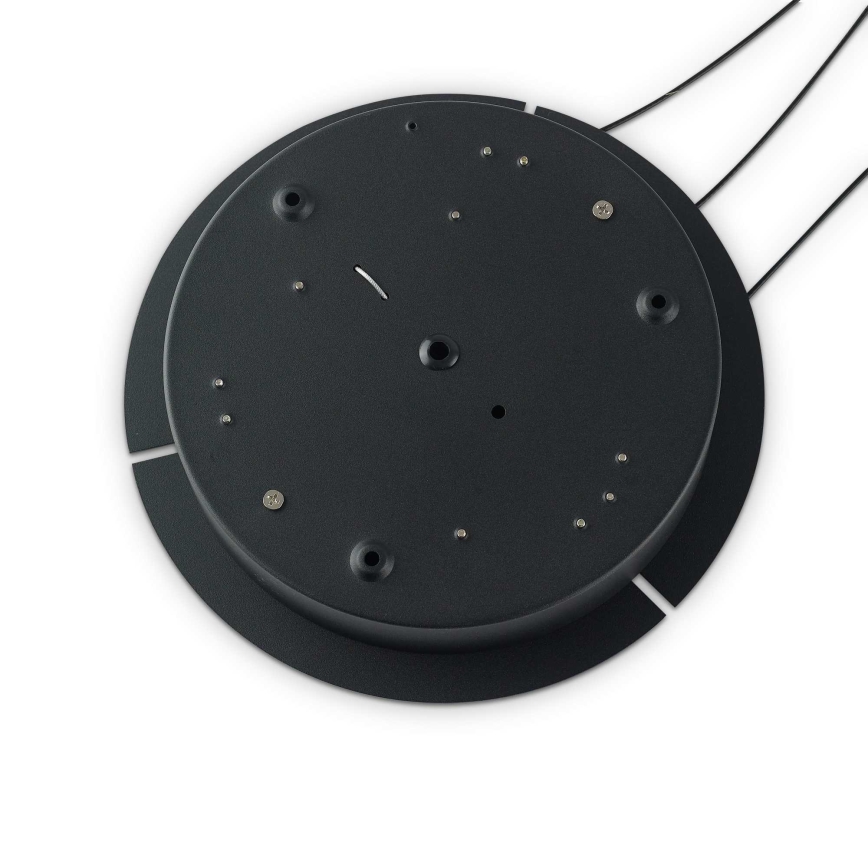 Ideal Lux - LED pendel OZ LED/52W/230V diameter 80 cm CRI 90 sort