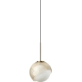 Ideal Lux - LED-pendel på kabel BLOOM 1xG9/3W/230V Ø 11,5 cm guld/røget beige