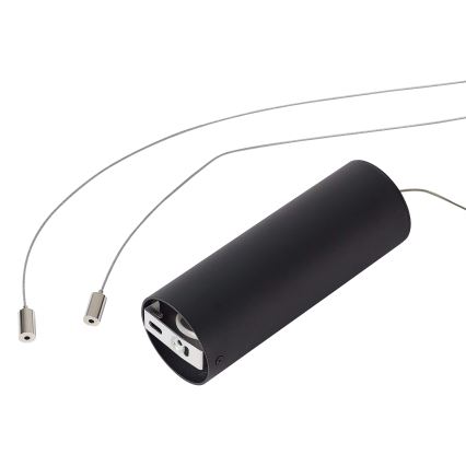 Ideal Lux - LED-pendel på kabel GEMINI LED/78W/230V 2700K Ø 105 cm CRI 90 sort