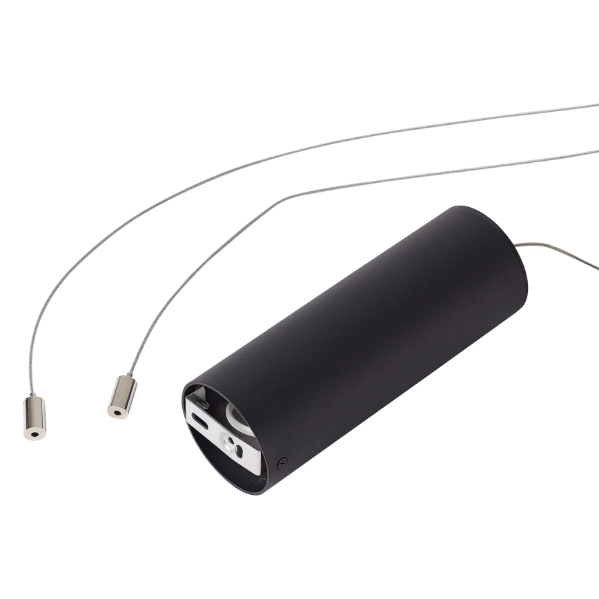 Ideal Lux - LED-pendel på kabel GEMINI LED/78W/230V 2700K Ø 105 cm CRI 90 sort