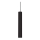 Ideal Lux - LED-pendel på kabel LOOK 1xGU10/7W/230V CRI 90 Ø 6 cm sort