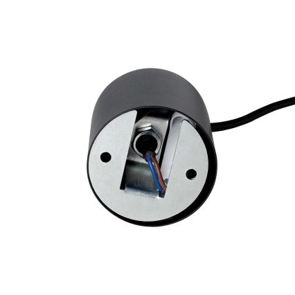 Ideal Lux - LED-pendel på kabel LOOK 1xGU10/7W/230V CRI 90 Ø 6 cm sort