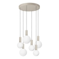 Ideal Lux - LED-pendel på kabel ODEON LED/39W/230V CRI 90 Ø 57 cm beige/hvid