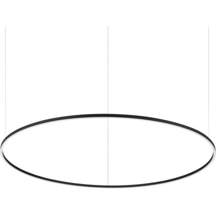 Ideal Lux - LED pendel på wire ORACLE SLIM LED/83W/230V 2700K CRI 90 Ø 150 cm sort