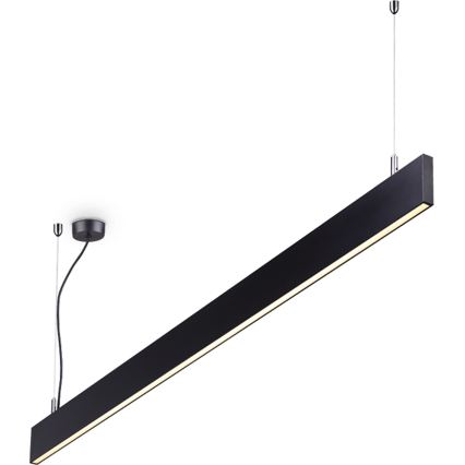 Ideal Lux - LED-pendel på stålwire LINUS LED/32W/230V 3000K CRI 90 120 cm sort