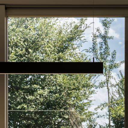 Ideal Lux - LED-pendel på stålwire LINUS LED/32W/230V 3000K CRI 90 120 cm sort