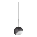 Ideal Lux - LED-pendel på wire BLOOM 1xG9/3W/230V Ø 11,5 cm sort