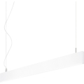 Ideal Lux - LED-pendel på wire LINUS LED/32W/230V 4000K CRI 90 120 cm hvid