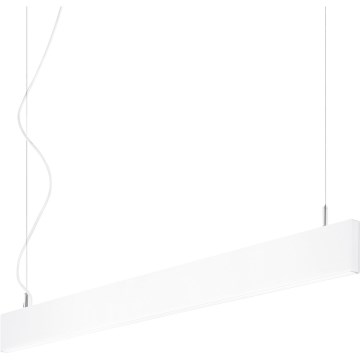 Ideal Lux - LED-pendel på wire LINUS LED/32W/230V 4000K CRI 90 120 cm hvid