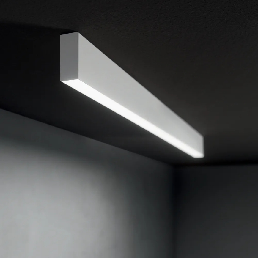 Ideal Lux - LED-pendel på wire LINUS LED/32W/230V 4000K CRI 90 120 cm hvid