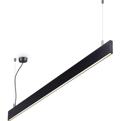 Ideal Lux - LED-pendel på wire LINUS LED/32W/230V 4000K CRI 90 120 cm sort