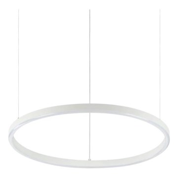 Ideal Lux - LED-pendel på wire ORACLE SLIM LED/29W/230V 2700K CRI 90 Ø 50 cm hvid