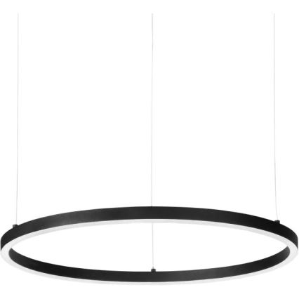 Ideal Lux - LED-pendel på kabel ORACLE SLIM LED/29W/230V 2700K CRI 90 Ø 50 cm sort