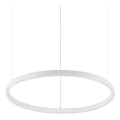 Ideal Lux - LED-pendel på wire ORACLE SLIM LED/29W/230V 3000K CRI 90 Ø 50 cm hvid