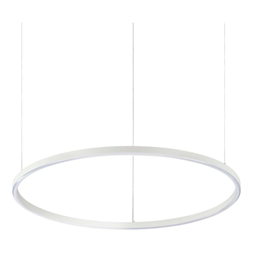 Ideal Lux - LED-pendel på wire ORACLE SLIM LED/37W/230V 3000K CRI 90 Ø 70 cm hvid