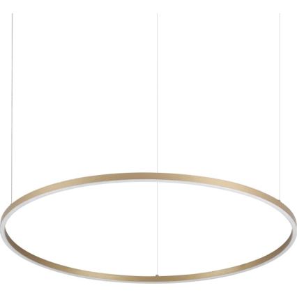 Ideal Lux - LED-lysekrone med wire ORACLE SLIM LED/53W/230V 3000K CRI 90 Ø 90 cm, guld