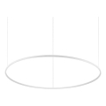 Ideal Lux - LED-pendel på wire ORACLE SLIM LED/83 W/230 V 4000 K CRI 90 Ø 150 cm hvid