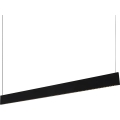 Ideal Lux - LED-pendel på wire STEEL LED/24W/230V 3000K CRI 90 120 cm sort