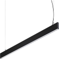 Ideal Lux - LED-pendel på wire STEEL LED/29W/230V 4000K CRI 90 120 cm sort