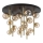 Ideal Lux - LED pendel PERLAGE 18xG9/3W/230V diameter 70 cm guldfarvet/røget