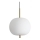 Ideal Lux - LED pendel UMILE LED/20W/230V diameter 30 cm CRI 90 messing/hvid