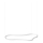 Ideal Lux - LED pendel WAVES LED/54W/230V CRI 90 hvid