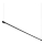 Ideal Lux - LED pendel YOKO LED/17W/230V CRI 90 sort